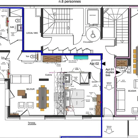 Apartment 8 Pers. 3 Ch. Avec Terrasse A Montvalezan - Fr-1-275-212